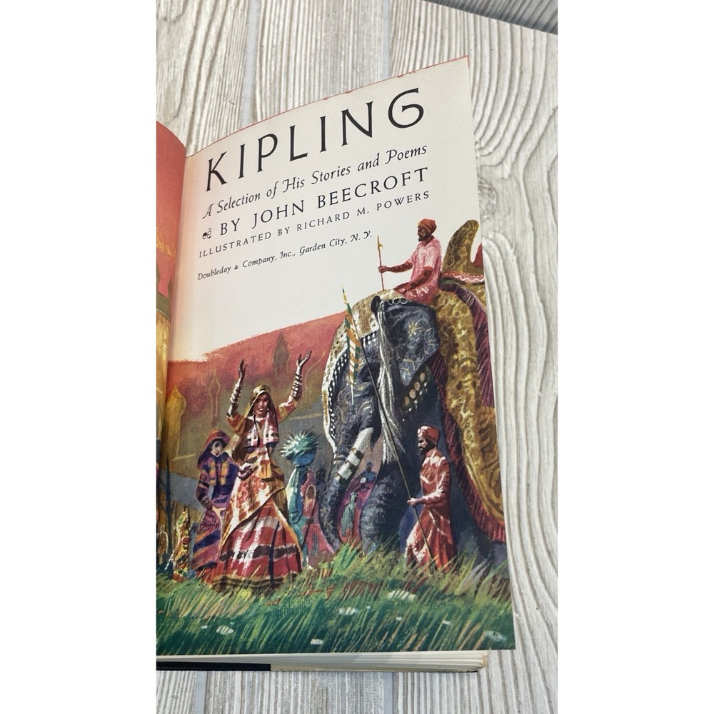 Kipling : A Selection of His Stories and Poems by John Beecroft Vol. 1 & 2 1956 - Picture 5 of 16